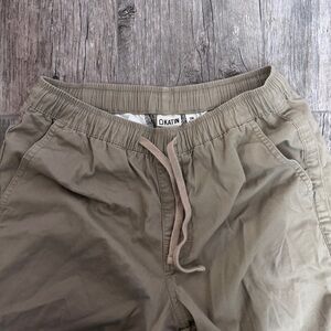 Katin Men’s Khaki Brown Patio Shorts Small